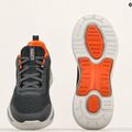 Pánské boty SKECHERS Go Walk Arch Fit Idyllic charcoal/white/orange 10
