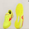 Pánské kopačky Mizuno Morelia Sala Elite TF safety yellow/fiery coral 2/galaxy silver 11