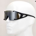 Sluneční brýle Alpina Hawkeye Q-Lite black matt/silver mirror 8