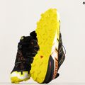 Pánské běžecké boty  Salomon Speedcross 6 GTX black/sulphur spring/bird of paradise 10