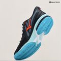 Pánské boty na tenis Mizuno Wave Exceed Tour 5 AC collegiate blue/soleil/tanager turquoise 9