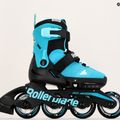 Dětské kolečkové brusle Rollerblade Microblade aqua/black 10