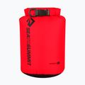 Voděodolný vak Sea to Summit Lightweight 70D Dry Sack 4L červený ADS4RD 4