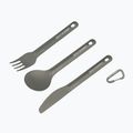 Sada příborů Sea to Summit AlphaLight Cutlery Set černá ACUTALSET3 2