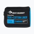Vložka do spacáku Sea to Summit Silk/Cotton Travel Liner tmavě modrá ASLKCTNSTDNB