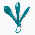 Sada příborů Sea to Summit Delta Cutlery modrá ADCUTSETPB