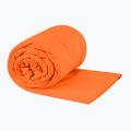 Rychleschnoucí ručník Sea to Summit Pocket Towel XL outblack orange 2