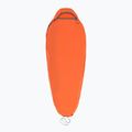 Vložka do spacího pytle Sea to Summit Reactor Extreme Sleeping Bag Liner Mummy CT spicy orange/beluga 2
