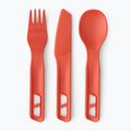 Příbory Sea to Summit Passage Cutlery orange