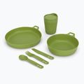Sada turistického nádobí Sea To Summit Horizon Dinnerware tarragon