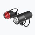 Sada světel na kolo Knog Plugger Twinpack černá 2
