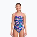 Dětské jednodílné plavky Funkita Strapped In One Piece modro-růžový FS38G71414 4