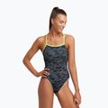 Funkita Dámské jednodílné plavky s pásky Šedá FS38L7141608 5