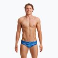 Pánské plavky FUNKY TRUNKS Classic Briefs modré FTS006M714270S 5