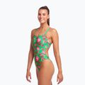Funkita Dámské jednodílné plavky bez výztuže Zelená FKS020L7154912 3