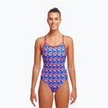 Dámské jednodílné plavky Funkita Diamond Back One Piece out foxed 2