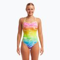 Dámské jednodílné plavky Funkita Diamond Back One Piece lake acid 5