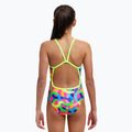 Dětské jednodílné plavky Funkita Single Strap One Piece curly wurly 3
