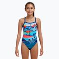 Dětské jednodílné plavky Funkita Single Strap One Piece vive la funky 2