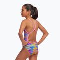 Dětské jednodílné plavky Funkita Single Strap One Piece darkinjung sunset 2