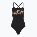 Dámské jednodílné plavky Funkita Strapped In One Piece bronzed