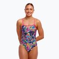 Dámské jednodílné plavky Funkita Single Strap One Piece lolly leopard