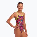Dětské jednodílné plavky Funkita Single Strap One Piece swan city