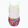 Dětské jednodílné plavky Funkita Single Strap One Piece swan city 2