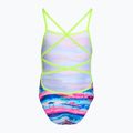 Jednodílné plavky Funkita Strapped In One piece colour cutaway 2