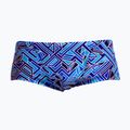 Pánské plavecké boxerky Funky Trunks Classic Trunks blue bits 4