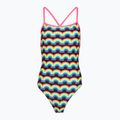 Dámské jednodílné plavky Funkita Strapped In One piece rainbowie