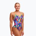 Dámské jednodílné plavky  Funkita Diamond Back One piece fault lines 2