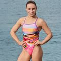 Dámské jednodílné plavky Funkita Strapped In One piece meadow made 3
