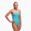 Dětské jednodílné plavky Funkita Single Strap One Piece go flamingo!