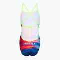 Dámské jednodílné plavky  Funkita Tie Me Tight One piece sunset delight 2