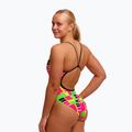 Dámské jednodílné plavky  Funkita Single Strap One piece blocked again 2