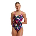 Dámské jednodílné plavky Funkita Diamond Back One Piece bed of roses 2