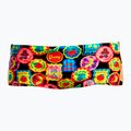 Chlapecké plavecké boxerky Funky Trunks Sidewinder Trunks berry good