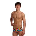 Chlapecké plavecké boxerky Funky Trunks Sidewinder Trunks berry good 2