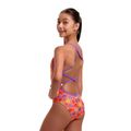 Dětské jednodílné plavky Funkita Strapped In One Piece paw paw 3