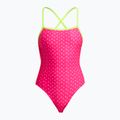 Dámské jednodílné plavky Funkita Strapped In One Piece pink proton