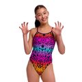 Dětské jednodílné plavky Funkita Single Strap One Piece wild animal 3