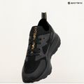 Boty EA7 Emporio Armani Black & White Altura Knit triple black/gold 9