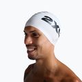 Plavecká čepice 2XU Silicone white/white 3