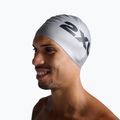 Plavecká čepice 2XU Silicone silver/silver 3