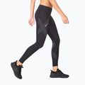 Dámské tréninkové legíny 2XU Force Mid-Rise Compression black WA2864B 2