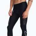 Pánské tréninkové legíny 2XU Core Compression black/silver MA3849B 4