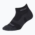 2XU Vectr Lght Cush 1/4 Crew sportovní ponožky černé UA5047E