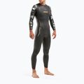 Pánský triatlonový neopren 2XU Propel 2 black/orange fizz 6