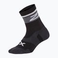2XU Vectr Cushion Crew sportovní ponožky černobílé UA5053E